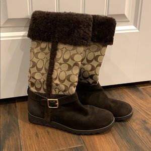 Coach boot size 7 1/2
